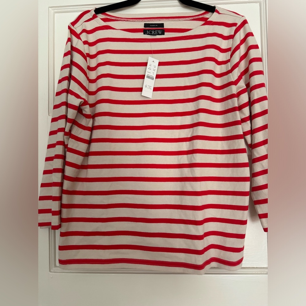 J. Crew striped shirt